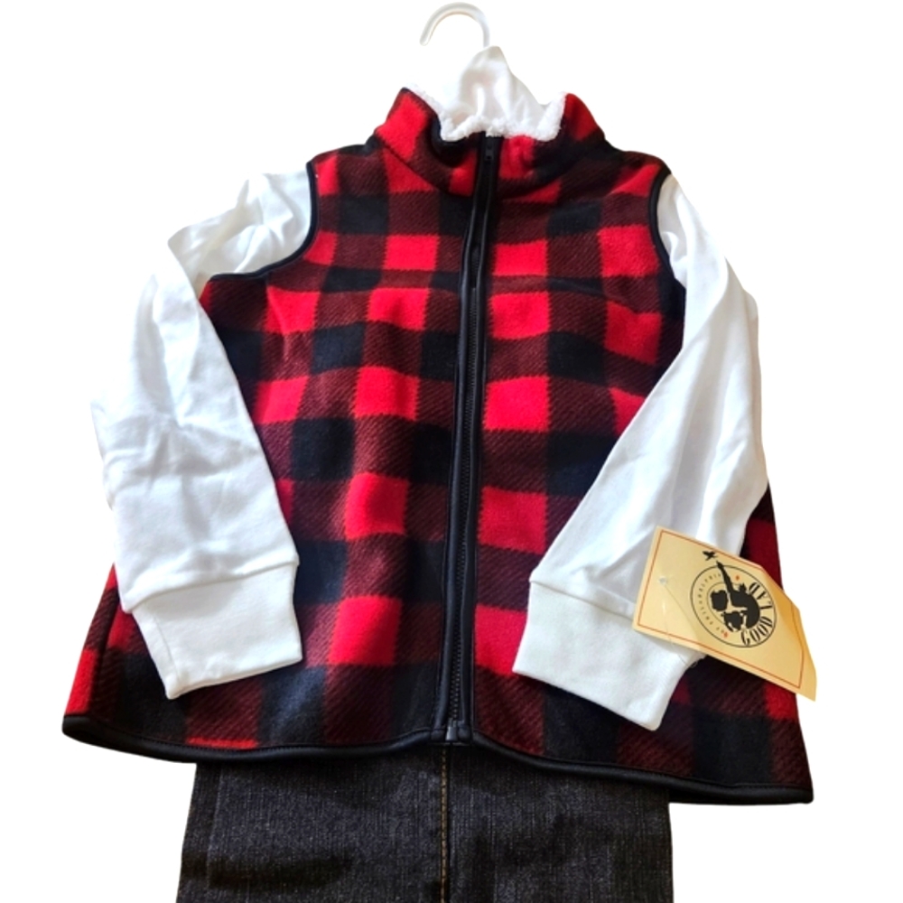 Good Lad 3 Piece Boys Pant Set Holiday Size 7